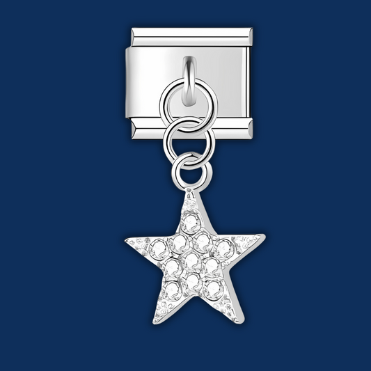 Colgante Estrella Plateada