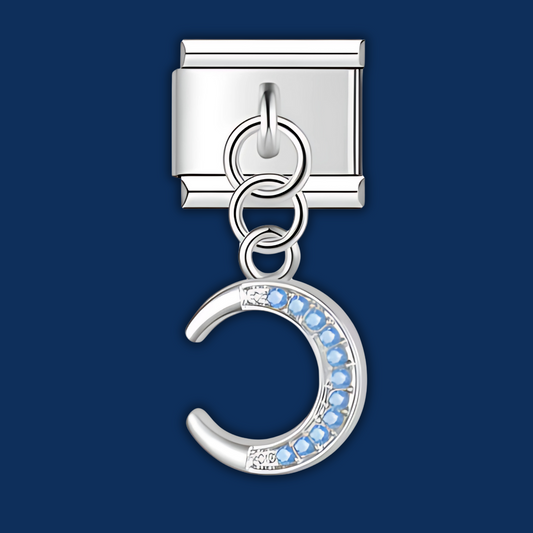 Colgante Luna Azul